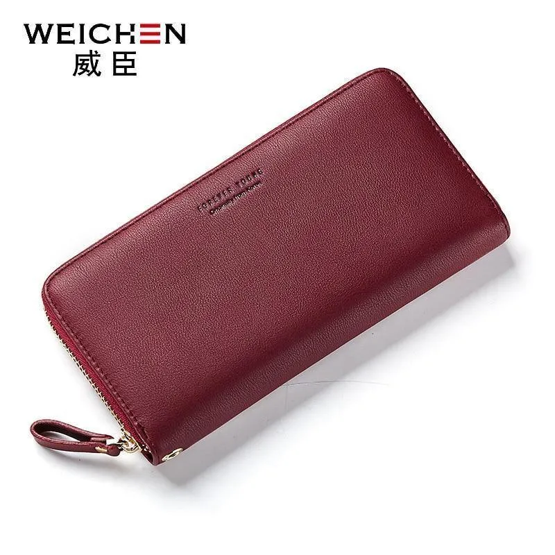 Entwickelt Frauen Lange Kupplung Brieftasche Große Kapazität Brieftaschen Weibliche Geldbörse Dame Geldbörsen Telefon Karte Halter Carteras
