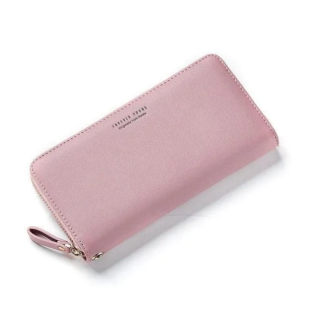 Entwickelt Frauen Lange Kupplung Brieftasche Große Kapazität Brieftaschen Weibliche Geldbörse Dame Geldbörsen Telefon Karte Halter Carteras