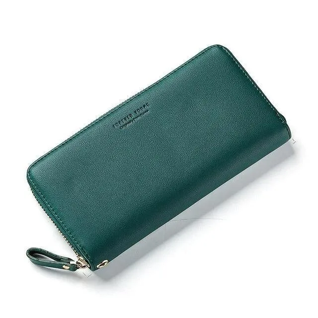 Entwickelt Frauen Lange Kupplung Brieftasche Große Kapazität Brieftaschen Weibliche Geldbörse Dame Geldbörsen Telefon Karte Halter Carteras