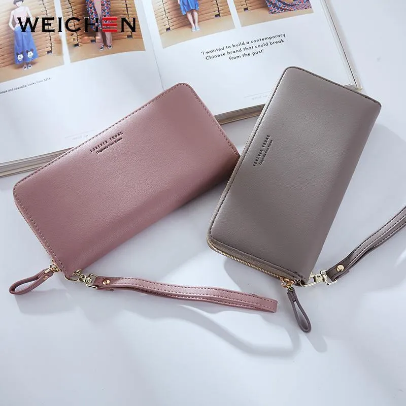 Entwickelt Frauen Lange Kupplung Brieftasche Große Kapazität Brieftaschen Weibliche Geldbörse Dame Geldbörsen Telefon Karte Halter Carteras