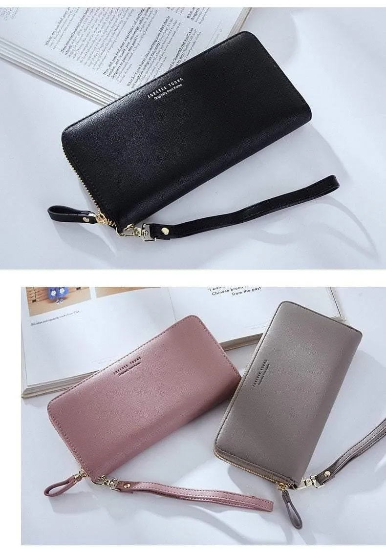 Entwickelt Frauen Lange Kupplung Brieftasche Große Kapazität Brieftaschen Weibliche Geldbörse Dame Geldbörsen Telefon Karte Halter Carteras