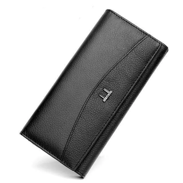 Frauen Brieftasche Aus Echtem Leder Hohe Qualität Geldbörse Weiblichen