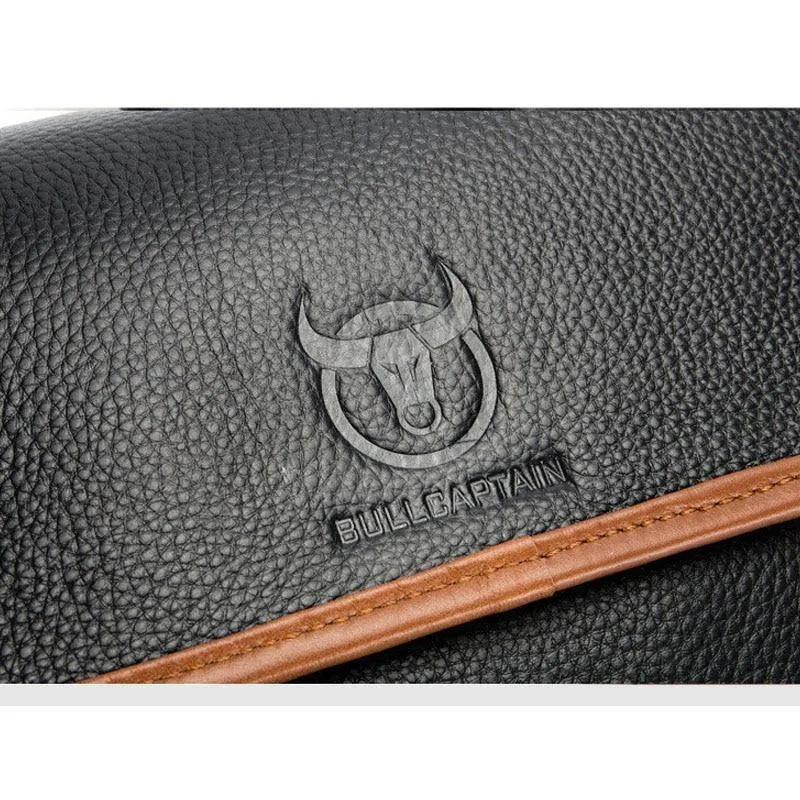 Leder Herrentasche Rindsleder Messenger Bag für männliche Mode Umhängetasche Herren Umhängetasche Vintage Handtaschen