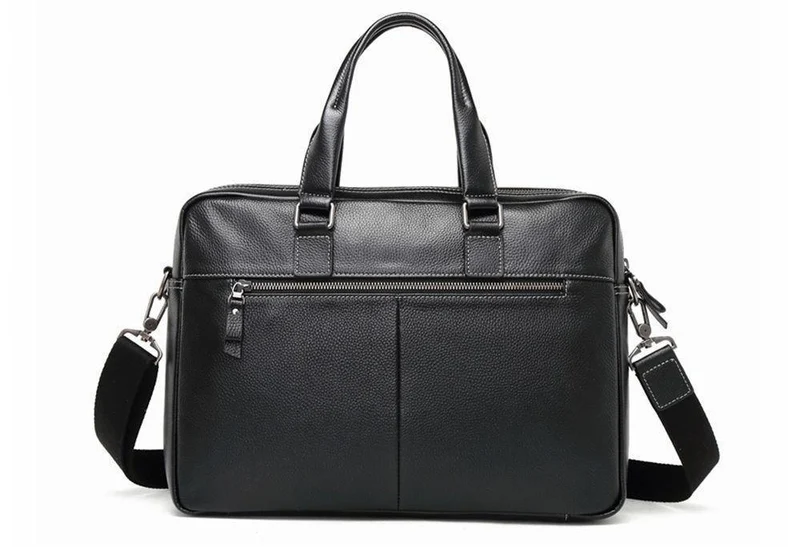 Leder Männer Tasche Laptop Aktentasche Männliche Berühmte Marke Umhängetasche Business herren Handtasche Schulter Tasche N2739-4