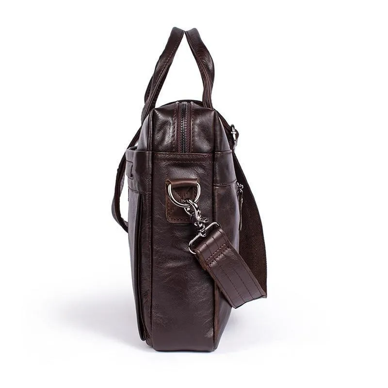 Echtes Leder Herren Tasche Handtaschen Aktentaschen Schultertaschen Laptop Tote Tasche Männer Crossbody Messenger Bags Handtaschen Designer
