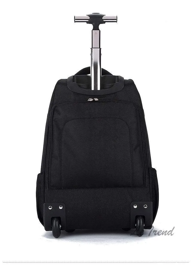 Business Oxford Reisetasche Männer Große Kapazität Rucksack Frauen Roll Gepäck Trolley Fall Tragen Auf Rädern Koffer