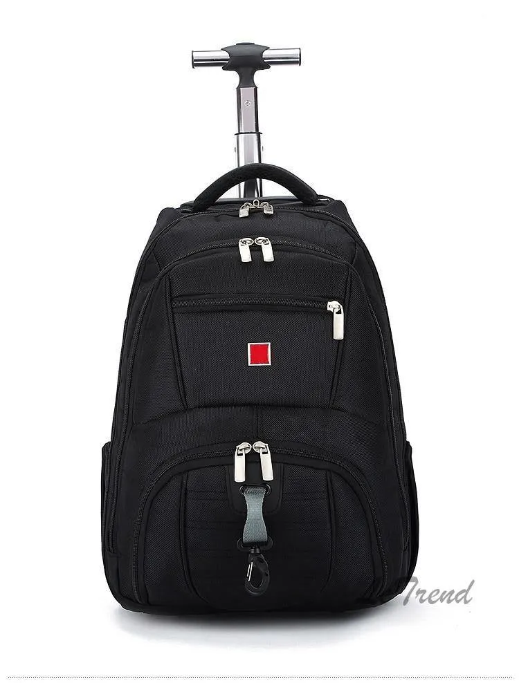 Business Oxford Reisetasche Männer Große Kapazität Rucksack Frauen Roll Gepäck Trolley Fall Tragen Auf Rädern Koffer