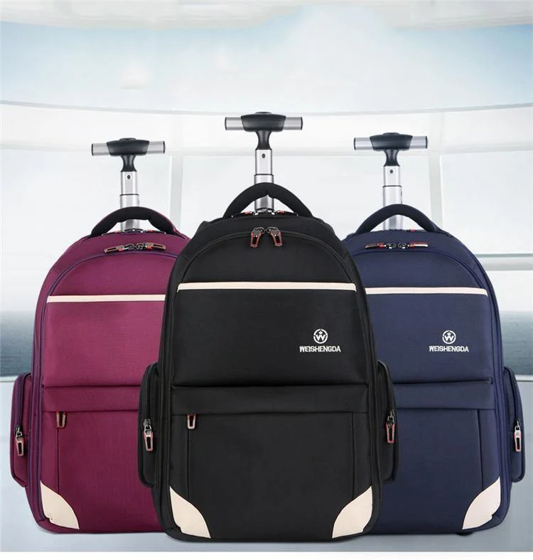 Oxford Trolley Reiserucksack Handgepäck Koffertaschen auf Rädern Unisex-Reisetasche WSD-12911