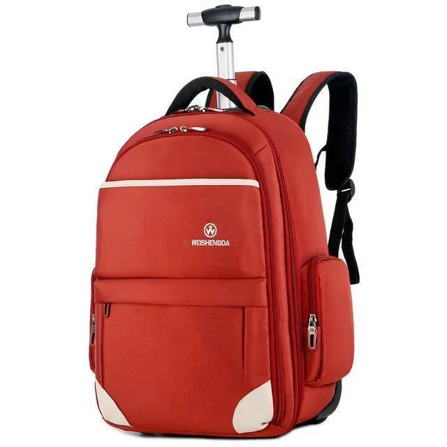 Oxford Trolley Reiserucksack Handgepäck Koffertaschen auf Rädern Unisex-Reisetasche WSD-12911