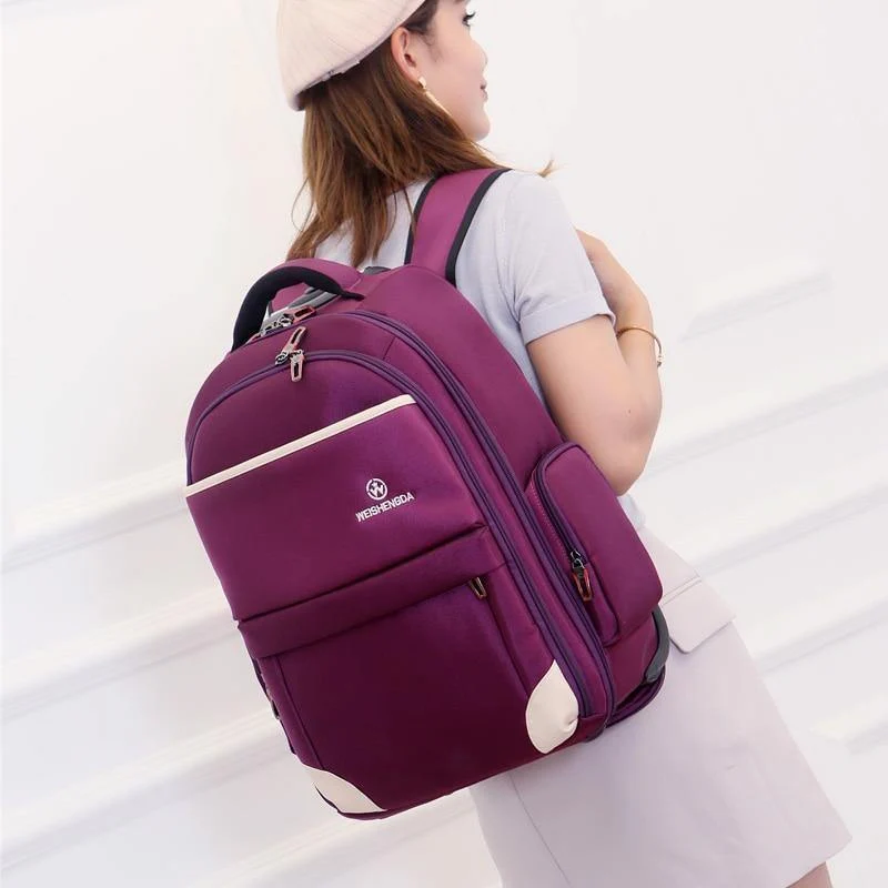 Oxford Trolley Reiserucksack Handgepäck Koffertaschen auf Rädern Unisex-Reisetasche WSD-12911