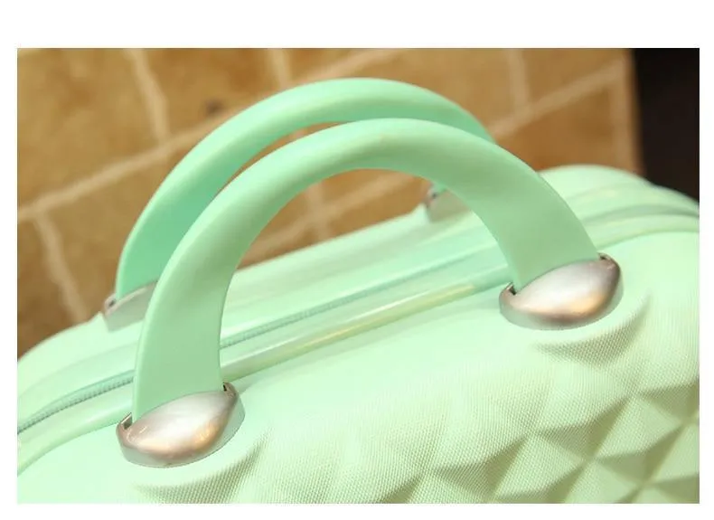Gepäckset mit Handtasche, Reisekoffer für Damen mit Kosmetiktasche, 20" 22" 24" 26" 28" Zoll Rollkoffer