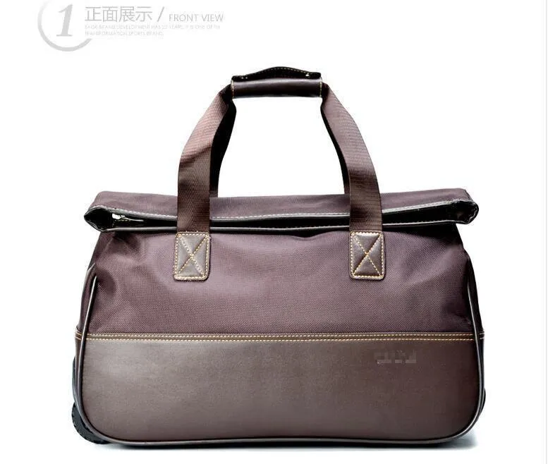 20 Zoll Gepäck Taschen Trolley Reisetasche auf Rädern für Frauen Männer Koffer auf Rädern Travel Duffle Cabin Travel Rolling Baggage Taschen