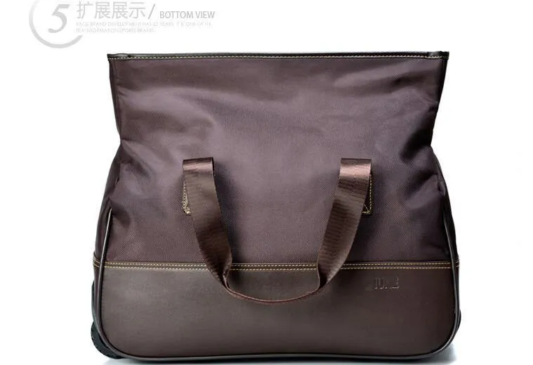 20 Zoll Gepäck Taschen Trolley Reisetasche auf Rädern für Frauen Männer Koffer auf Rädern Travel Duffle Cabin Travel Rolling Baggage Taschen