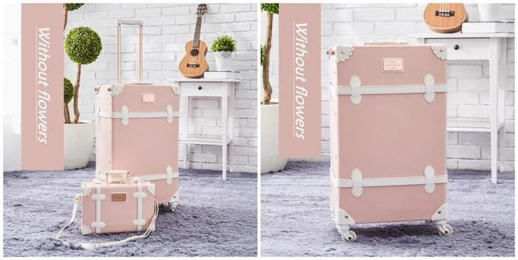 Gepäcktasche, PU-Lederkoffer Reisebox, Damen-Universalradträger, hochwertige Handgepäckträger 20 "22" 24 "26" Zoll