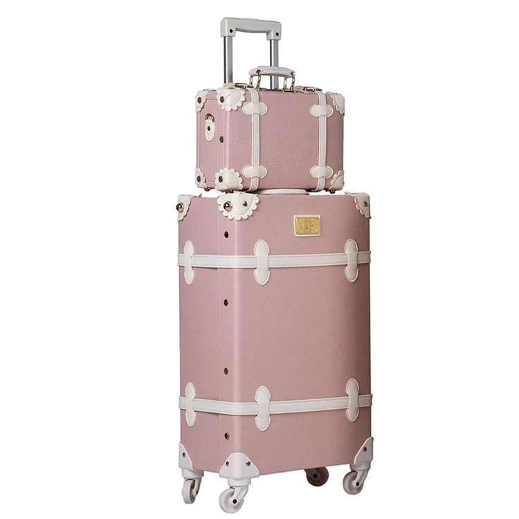 Gepäcktasche, PU-Lederkoffer Reisebox, Damen-Universalradträger, hochwertige Handgepäckträger 20 "22" 24 "26" Zoll