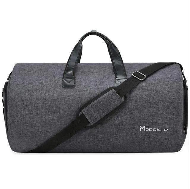 Kleidersack für die Reise mit Schultergurt, Seesack, Handgepäck, Hängekoffer, Kleidung, Businesstasche, mehrere Taschen