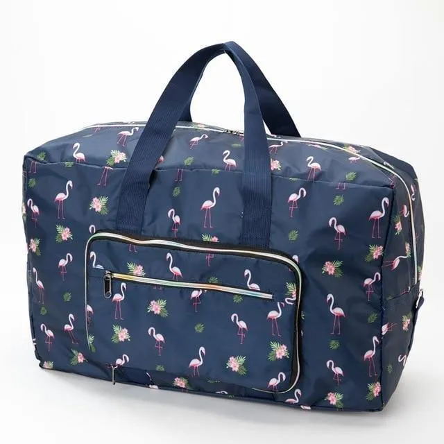 Reise-Falttasche für Damen, Aufbewahrungstasche, wasserdicht, lässig, Koffer, Reisetaschen, Falttasche, Gepäck für Airbag-Shopping