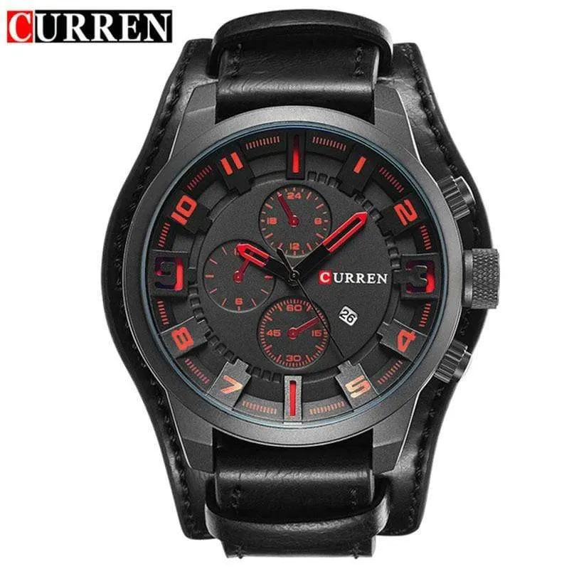 Herrenuhren Top-Marke Luxury Fashion & Casual Business Quarzuhr Date Wasserdichte Armbanduhr Hodinky Relogio Masculino