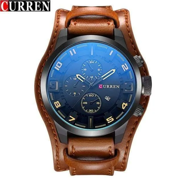 Herrenuhren Top-Marke Luxury Fashion & Casual Business Quarzuhr Date Wasserdichte Armbanduhr Hodinky Relogio Masculino