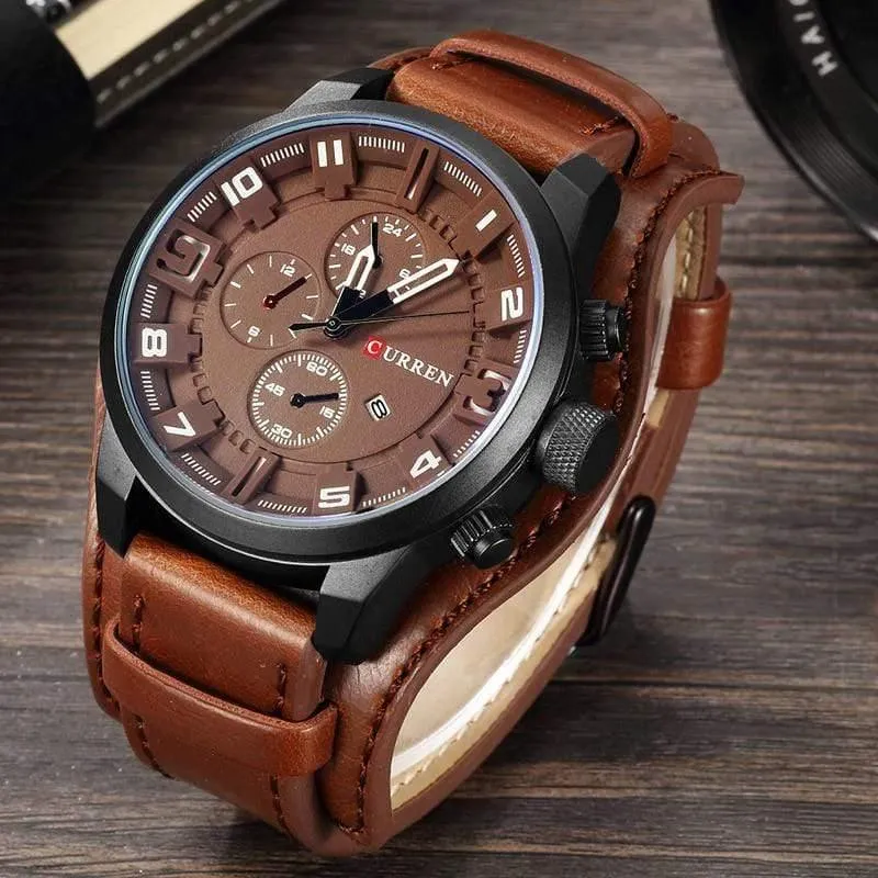 Herrenuhren Top-Marke Luxury Fashion & Casual Business Quarzuhr Date Wasserdichte Armbanduhr Hodinky Relogio Masculino