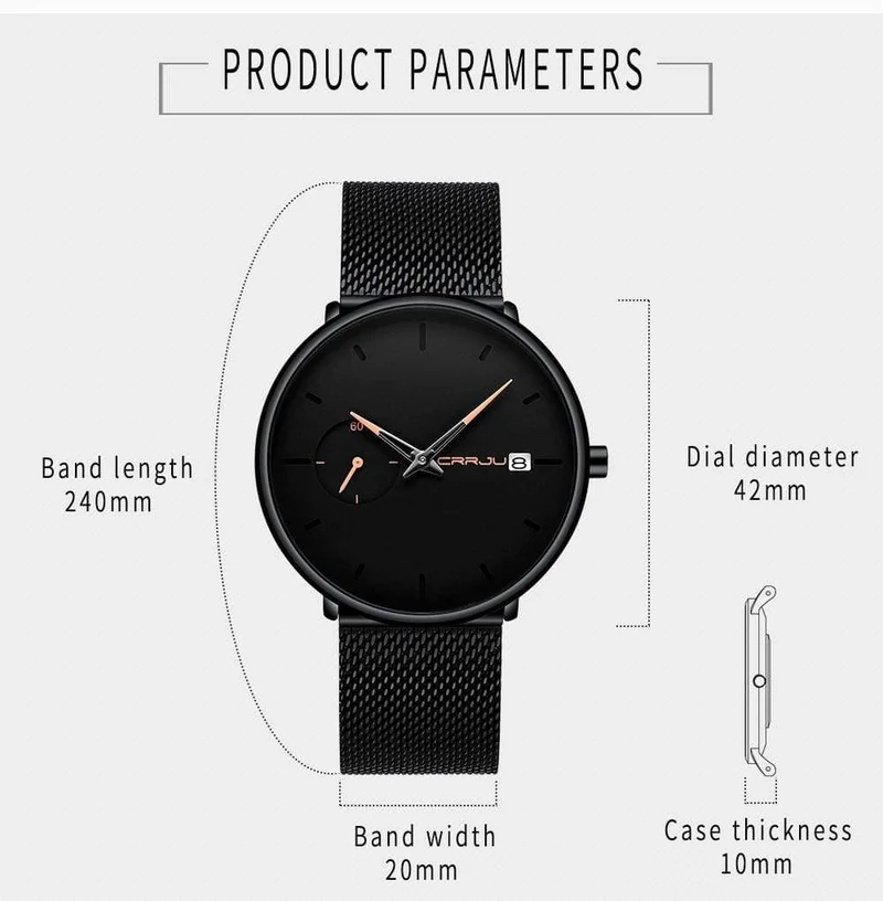 Herrenuhr Wasserdicht Datumskalender Analoge Armbanduhren Herren Business Casual Quarzuhren Für Mann Uhr Reloj Hombre