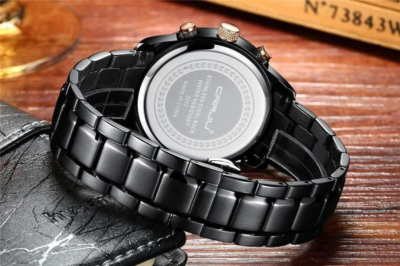 Männer Uhr 30m Wasserdicht Herren Uhren Top Brand Luxus Stahl Uhr Chronograph Männliche Uhr Saat uhren hombre