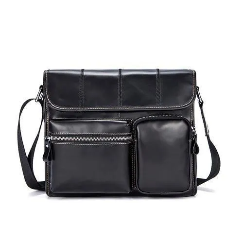 Leder Männer Taschen Casual Business Reise Herren Messenger Bag Vintage männer Umhängetaschen bolsas männlichen 380