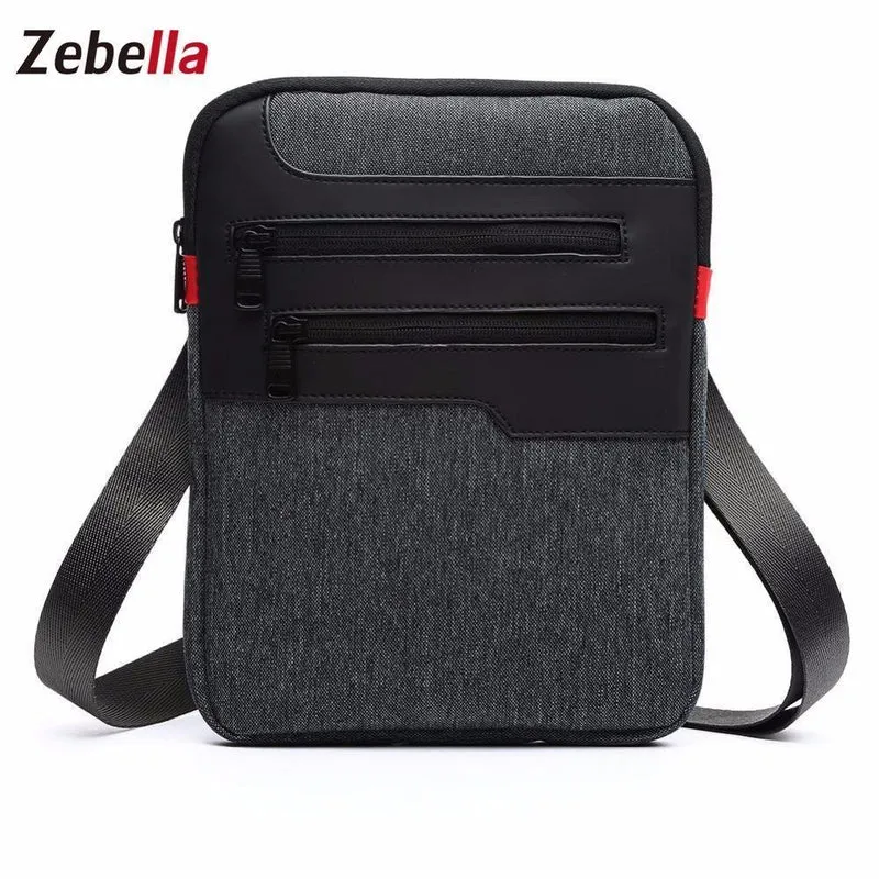 Casual Herren Messenger Schultertasche für iPad Satchel Nylon Reise Business Aktentasche Brust Pack Handtasche Sacoche Homme