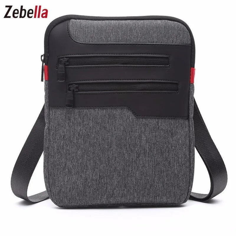 Casual Herren Messenger Schultertasche für iPad Satchel Nylon Reise Business Aktentasche Brust Pack Handtasche Sacoche Homme