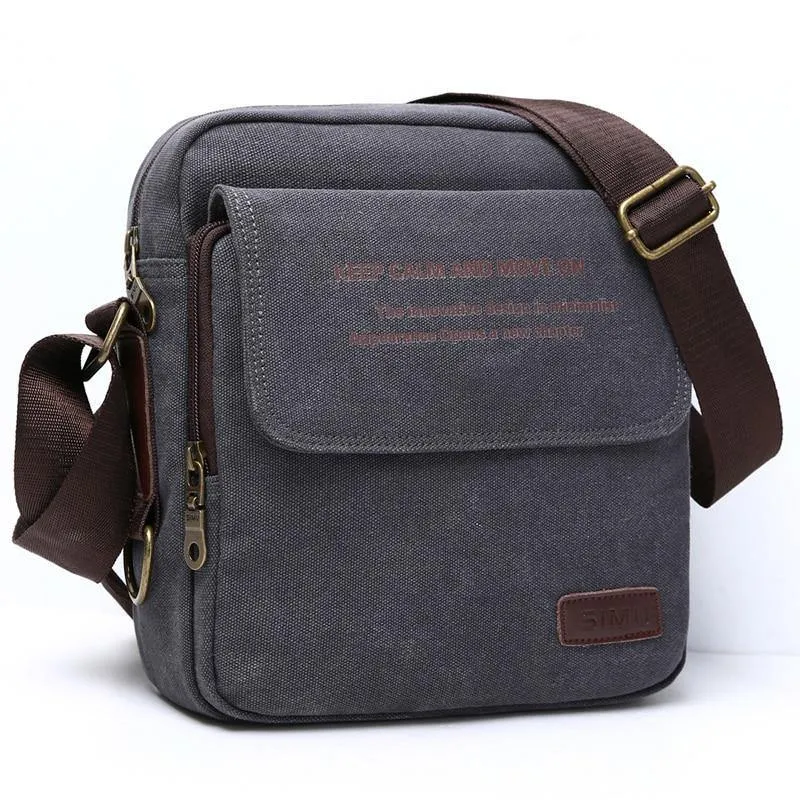 Tasche Hohe Qualität Männer Leinwand Umhängetasche Casual Travel Herren Umhängetasche Männlich Messenger Bags 3 Größe