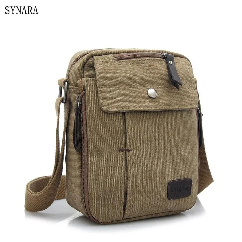 Herren Tasche Casual Business Canvas Herren Umhängetasche Vintage Herren Umhängetasche bolsas male
