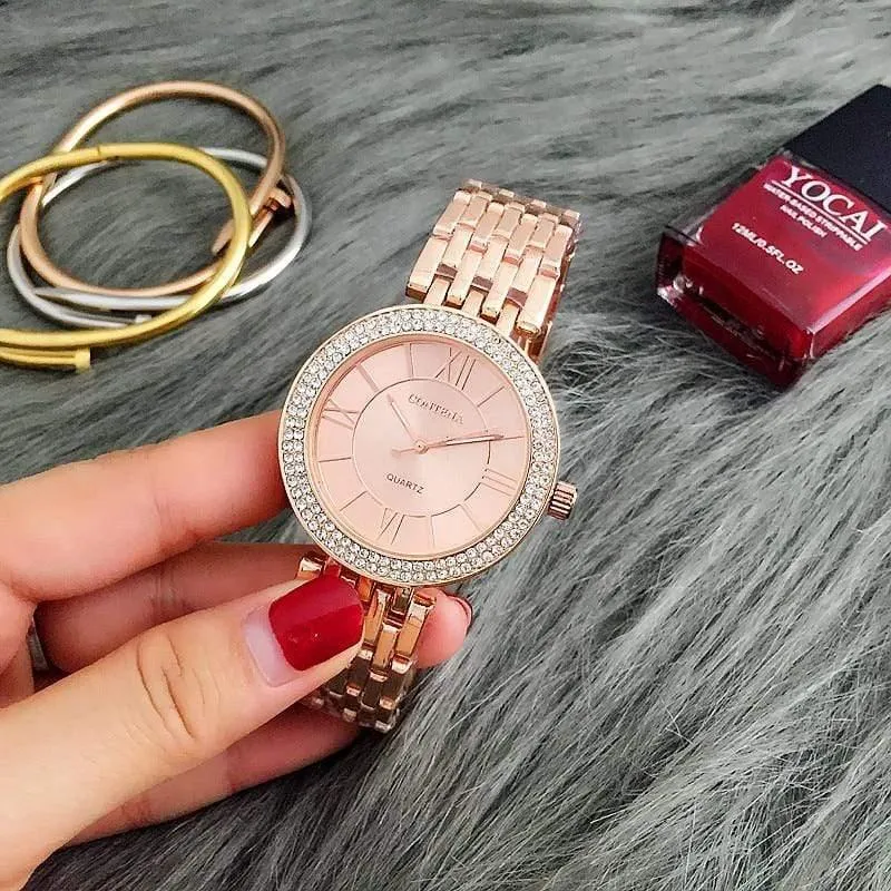 Uhr Frauen Uhren Luxus Armband Damenuhren Strass Damenuhr Uhr montre femme reloj mujer