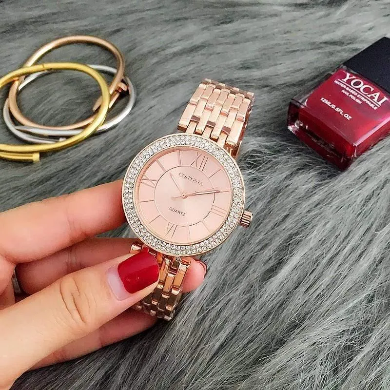Uhr Frauen Uhren Luxus Armband Damenuhren Strass Damenuhr Uhr montre femme reloj mujer