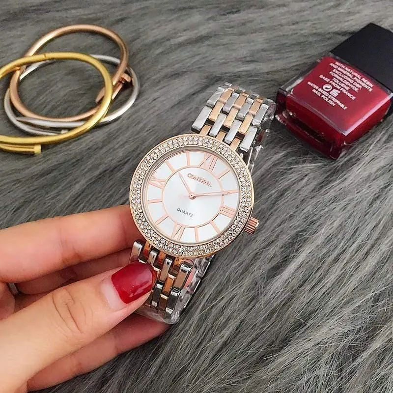 Uhr Frauen Uhren Luxus Armband Damenuhren Strass Damenuhr Uhr montre femme reloj mujer