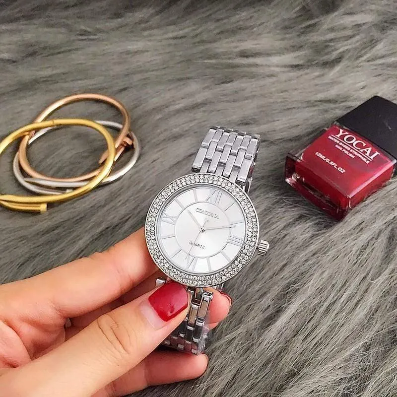 Uhr Frauen Uhren Luxus Armband Damenuhren Strass Damenuhr Uhr montre femme reloj mujer