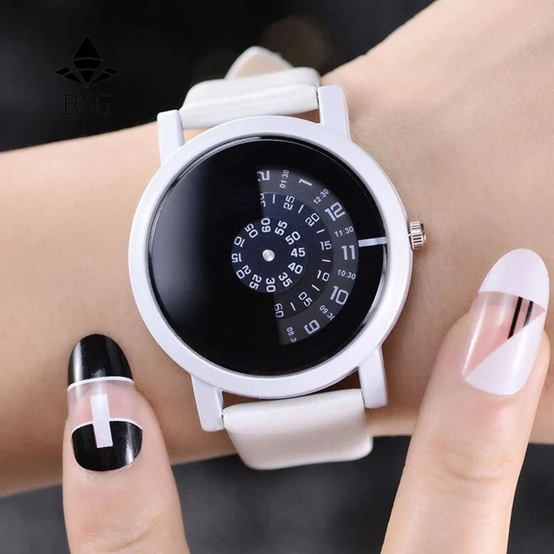 Design Armbanduhr Kamera Konzept kurze einfache spezielle digitale Scheiben Hände Mode Quarzuhren für Männer, Frauen