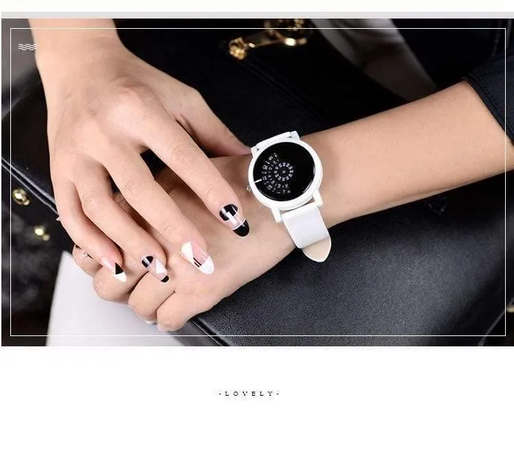Design Armbanduhr Kamera Konzept kurze einfache spezielle digitale Scheiben Hände Mode Quarzuhren für Männer, Frauen