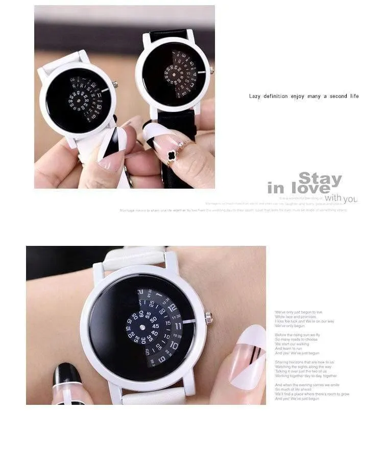 Design Armbanduhr Kamera Konzept kurze einfache spezielle digitale Scheiben Hände Mode Quarzuhren für Männer, Frauen