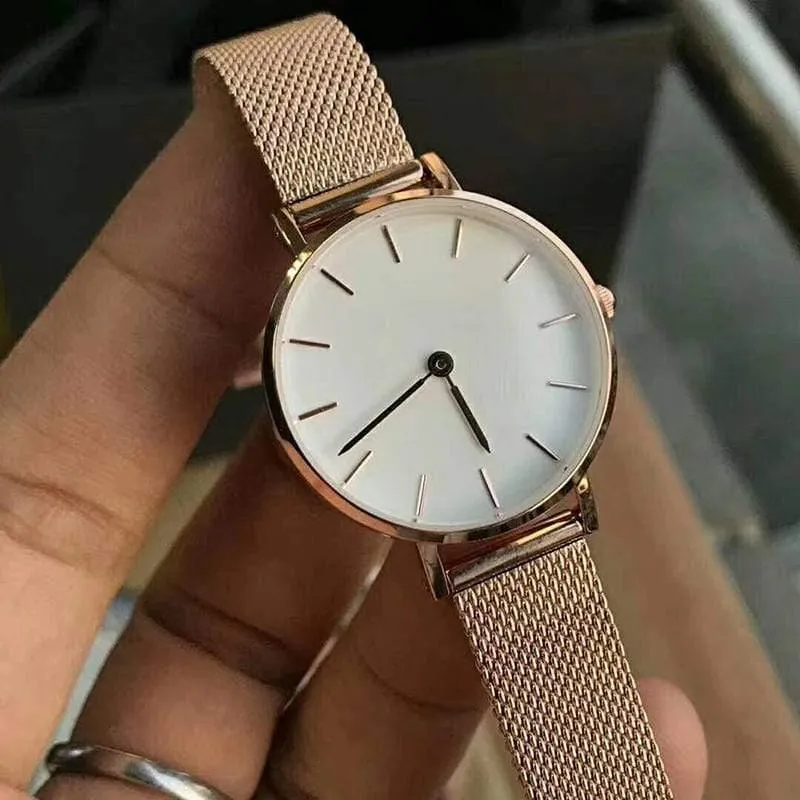 Mode armbanduhren frauen mailand edelstahl band dame quarzuhren uhr relogio feminino