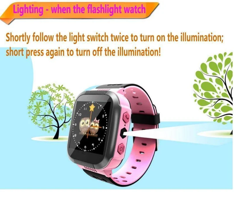 Uhr Smartwatch GPS-Dual-Positionierungsuhr Mehrsprachige Kinderuhr