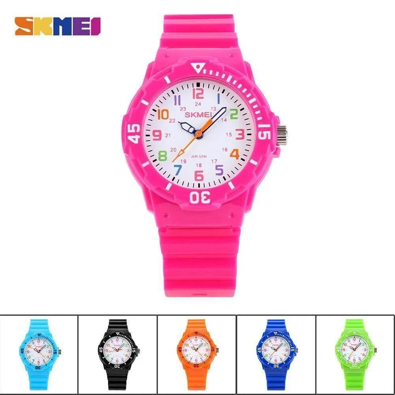 Mode Lässig Kinder Uhren 50M Wasserdichte Quarz Armbanduhren Jelly Kinder Uhr Studenten Uhr