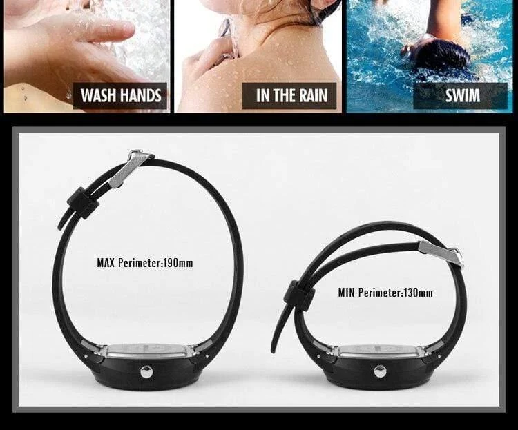 Kinderuhr Bunte Quarz-Armbanduhr 50M Wasserdichter Wecker Jungen-Mädchen-Kinderuhren Reloj Mujer