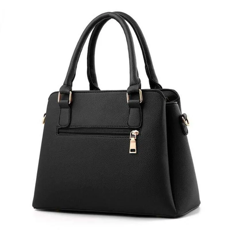Frauen Handtaschen Quaste PU Leder Totes Tasche Top-Griff Stickerei Umhängetasche Umhängetasche Lady Simple Style Handtaschen