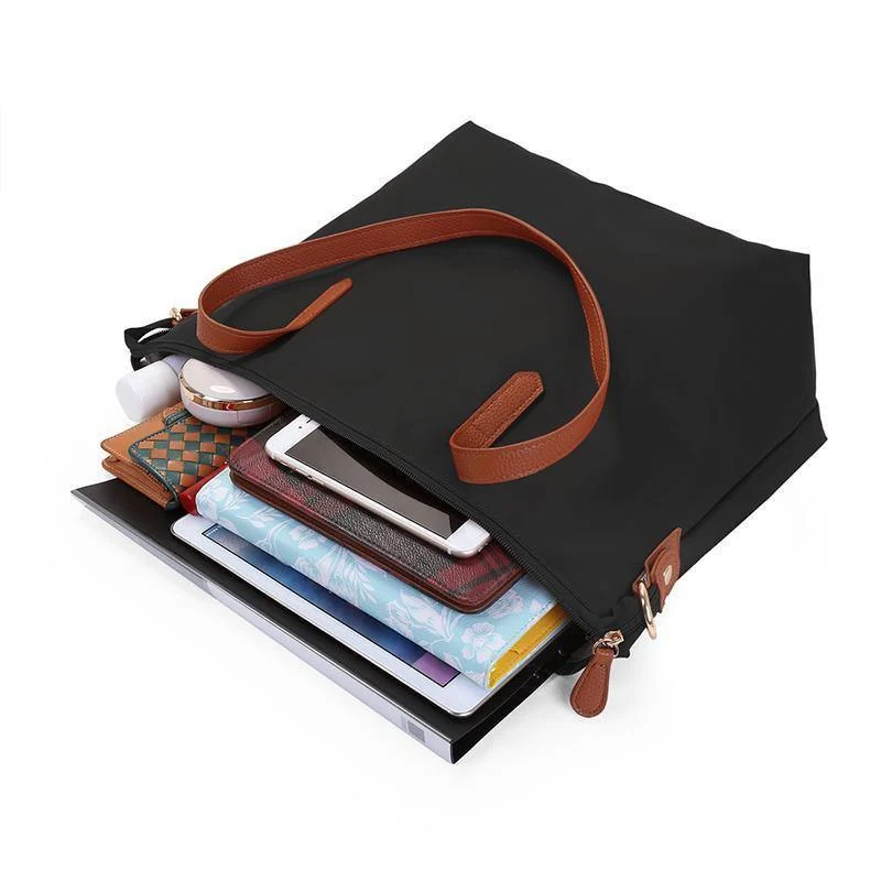Damen Handtasche Mode Damen Tragetasche Robuste Clutch Handtaschen Lady Tote Bolsa Feminina Top Griff Taschen Weiche Nylontasche