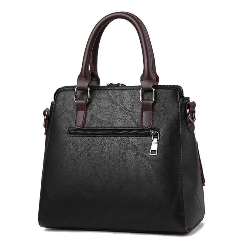 Vintage Leder Damen Handtaschen Frauen Messenger Bags TotesTassel Designer Umhängetasche Umhängetasche Boston Handtaschen Heißer Verkauf