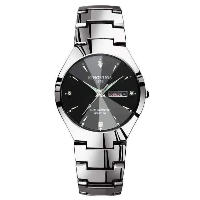 Lovers Watch Damenmode Kalender Leuchtende Uhren Herren Casual Wasserdicht Quarz Armbanduhren Unisex