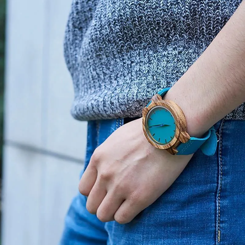 Frauen Uhren relogio feminino Luxus Mode Blau Lederband geliebten Quarz Armbanduhr C-C28 DROP SHIPPING