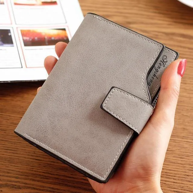 Brieftasche Frauen Leder Kreditkarteninhaber Reißverschluss Brieftasche Kurze Geldbörse Für Karten Geldbörse Portefeuille Zip Karte Kurze Clutch