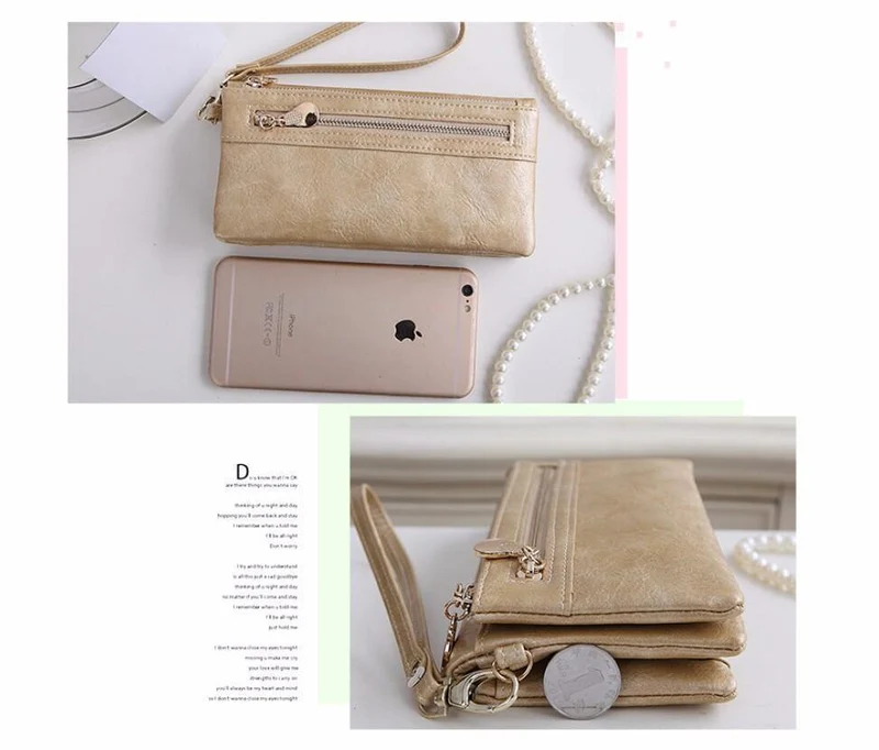 Design Frauen Brieftasche Lange Hohe Qualität Weibliche Kupplung Reißverschluss Geldbörsen Große Kapazität Geldbörse handy tasche Tasche