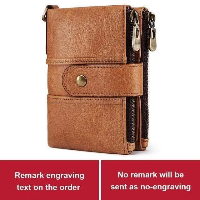 Echtes Leder Kostenlose Gravur Qualität Brieftasche Frauen Crazy Horse Brieftaschen Geldbörse Kurze Männliche Mini Geld Tasche Mädchen